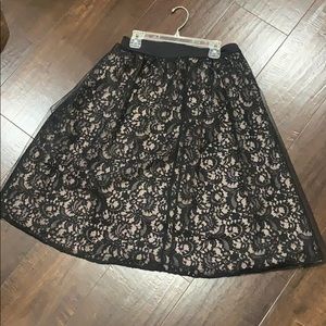 lace + tulle skirt